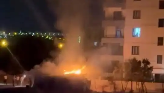 Elazığ'da Yangın Felaketi: Kümesin Yanmasıyla Tavuklar Telef Oldu